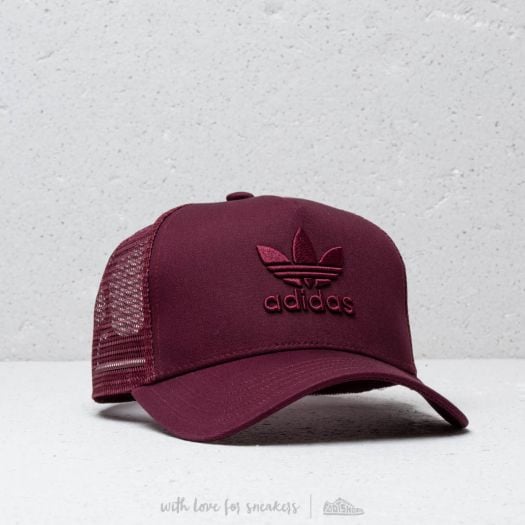 Caps adidas Trefoil Trucker Cap Bordeaux Footshop