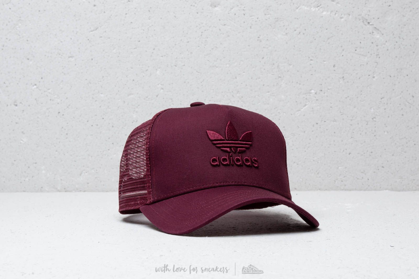 Kepurės adidas Trefoil Trucker Cap Bordeaux