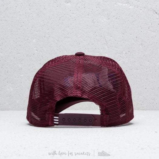 Kape adidas Trefoil Trucker Cap Bordeaux Footshop