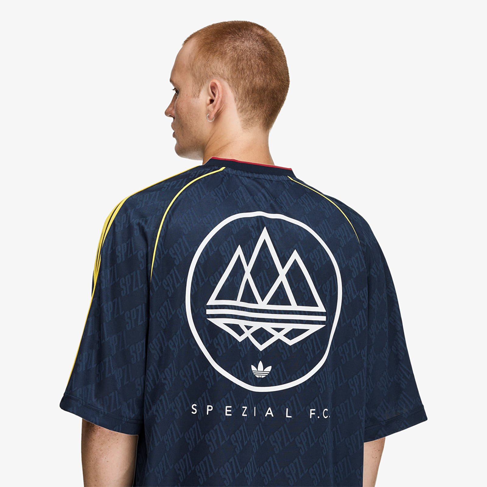 Men's shirts adidas Arsenal SPZL F.C. Tee Collegiate Gold/ Aurora Ink