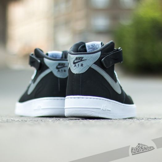 nike air force 07 mid black
