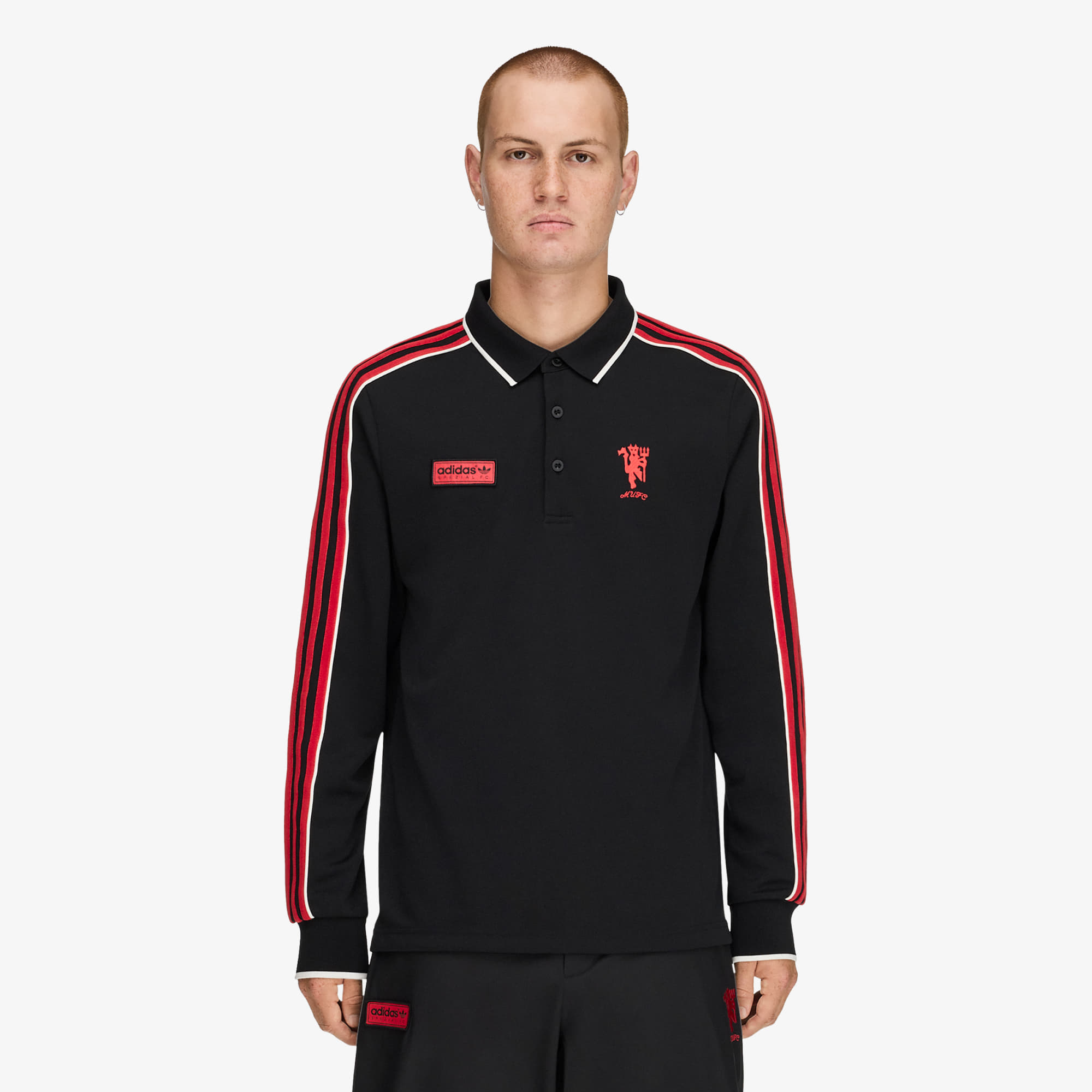 Тениска adidas Manchester United SPZL F.C. Polo Black M