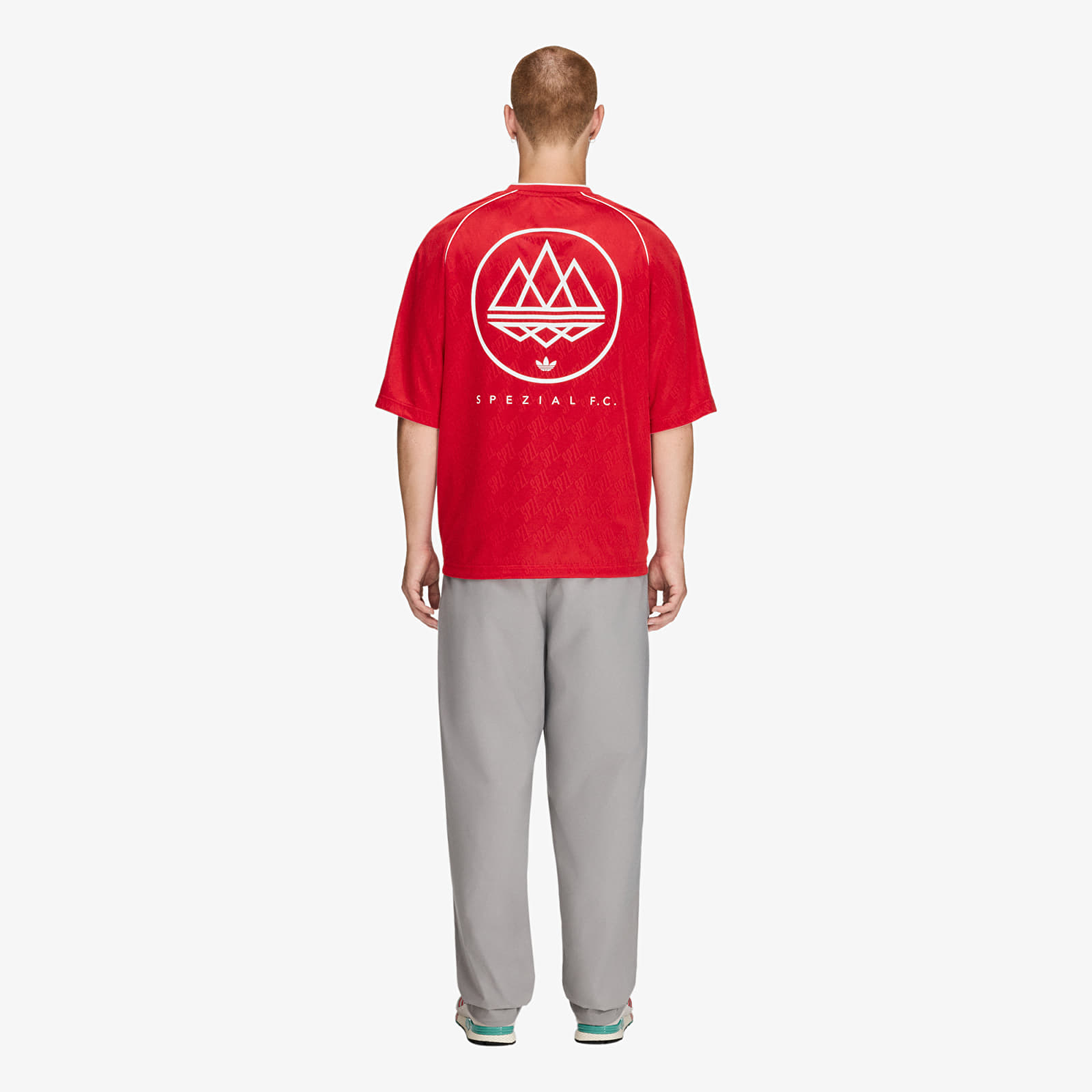 Spodnie adidas Liverpool SPZL F.C. Track Pant Dove Grey