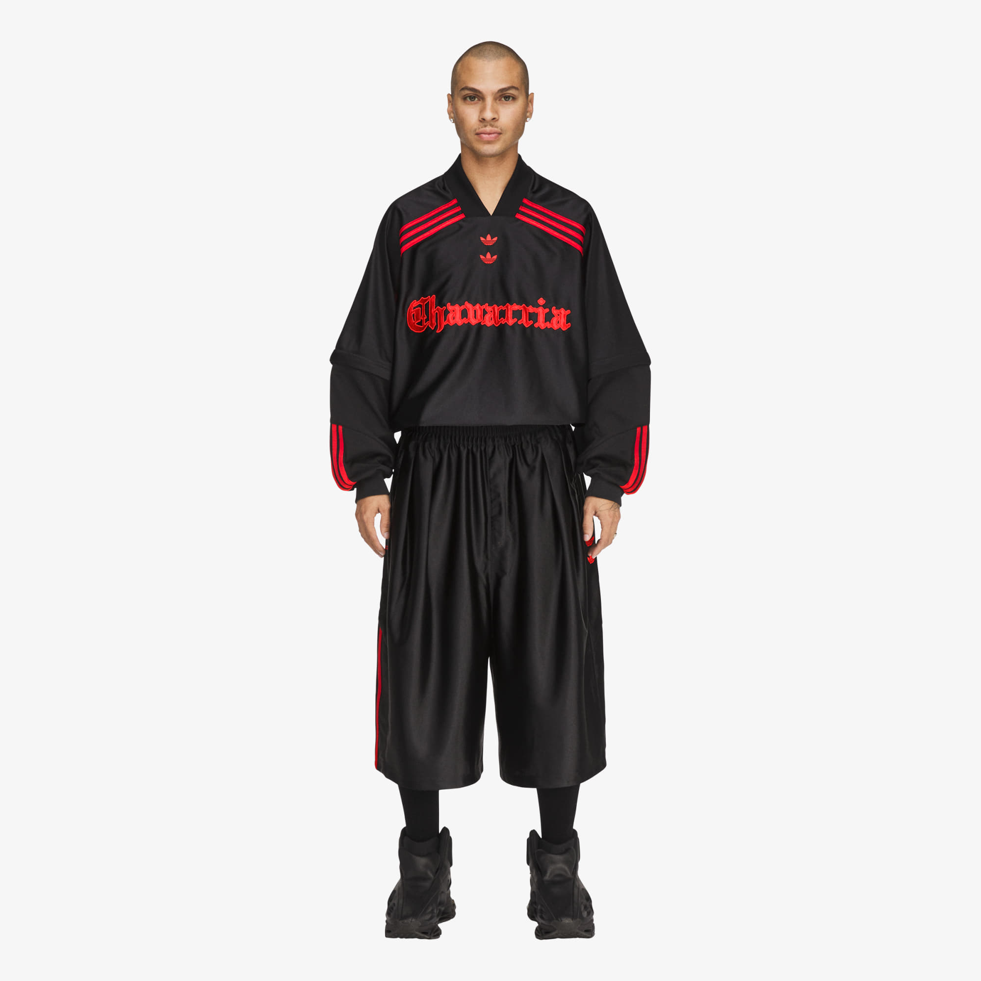 Šortky adidas x Willy Chavarria Dazzle Short Black XXL