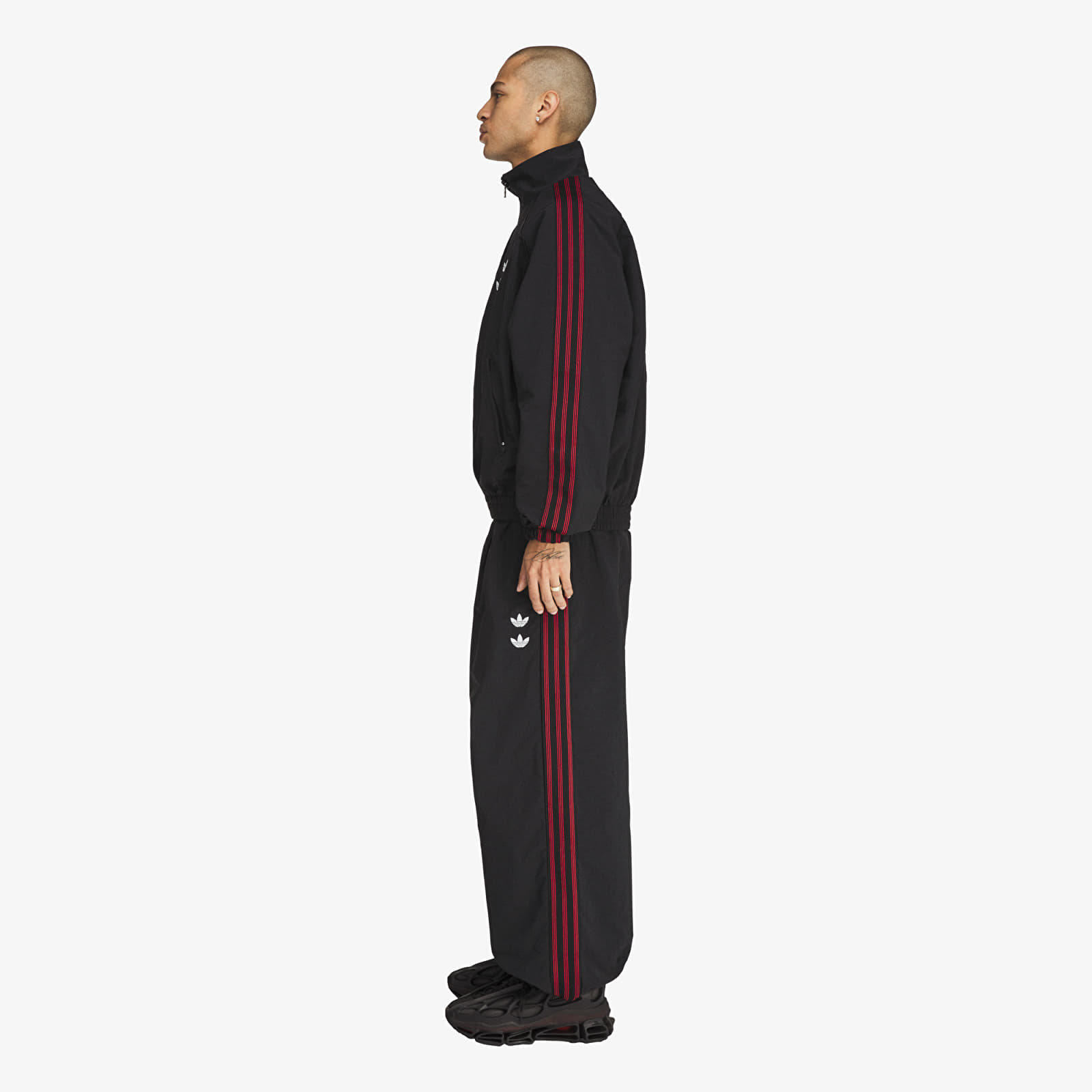 Bikses adidas x Willy Chavarria Woven Track Pant Black