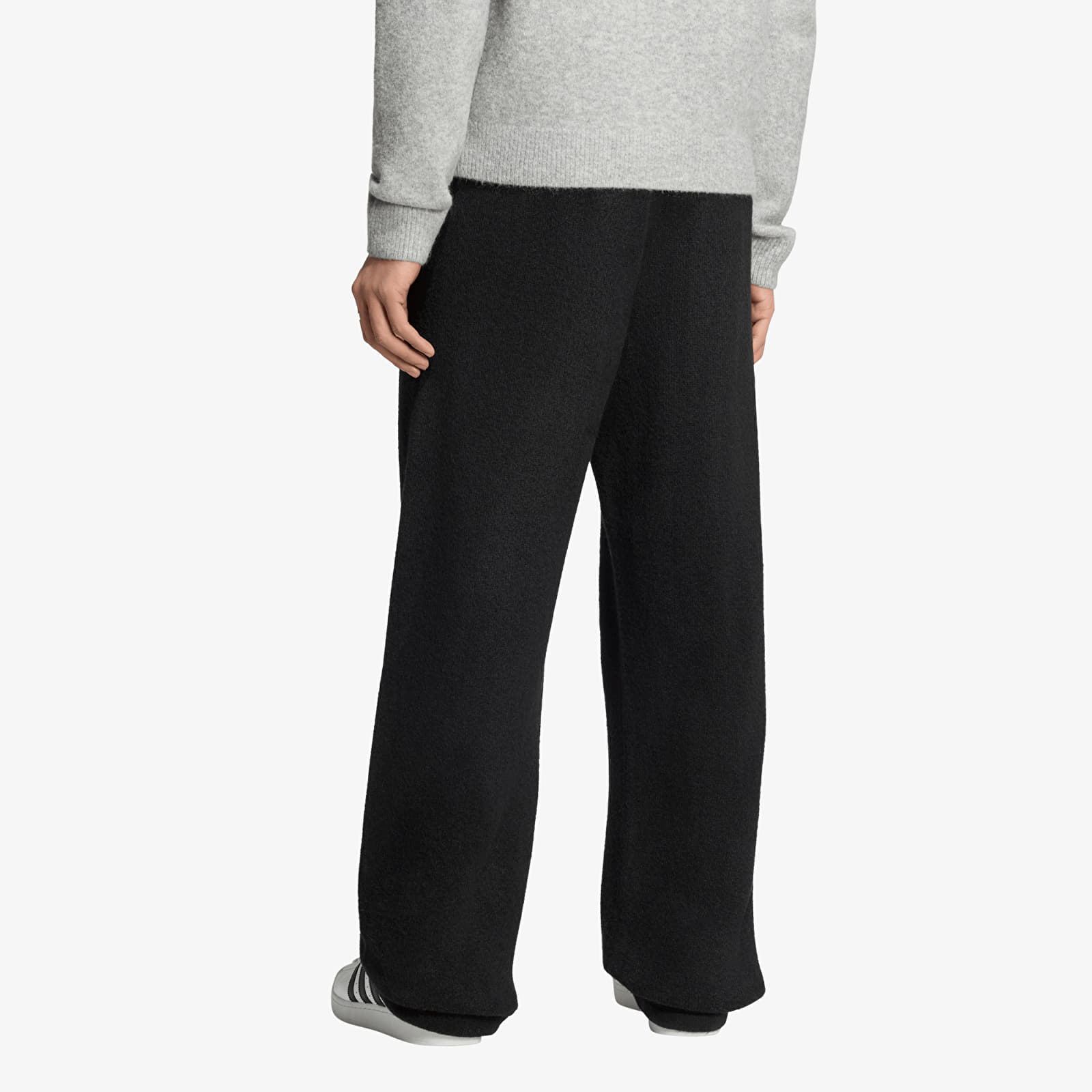 Pantaloni bărbați adidas Originals Essentials Knit Pants Black