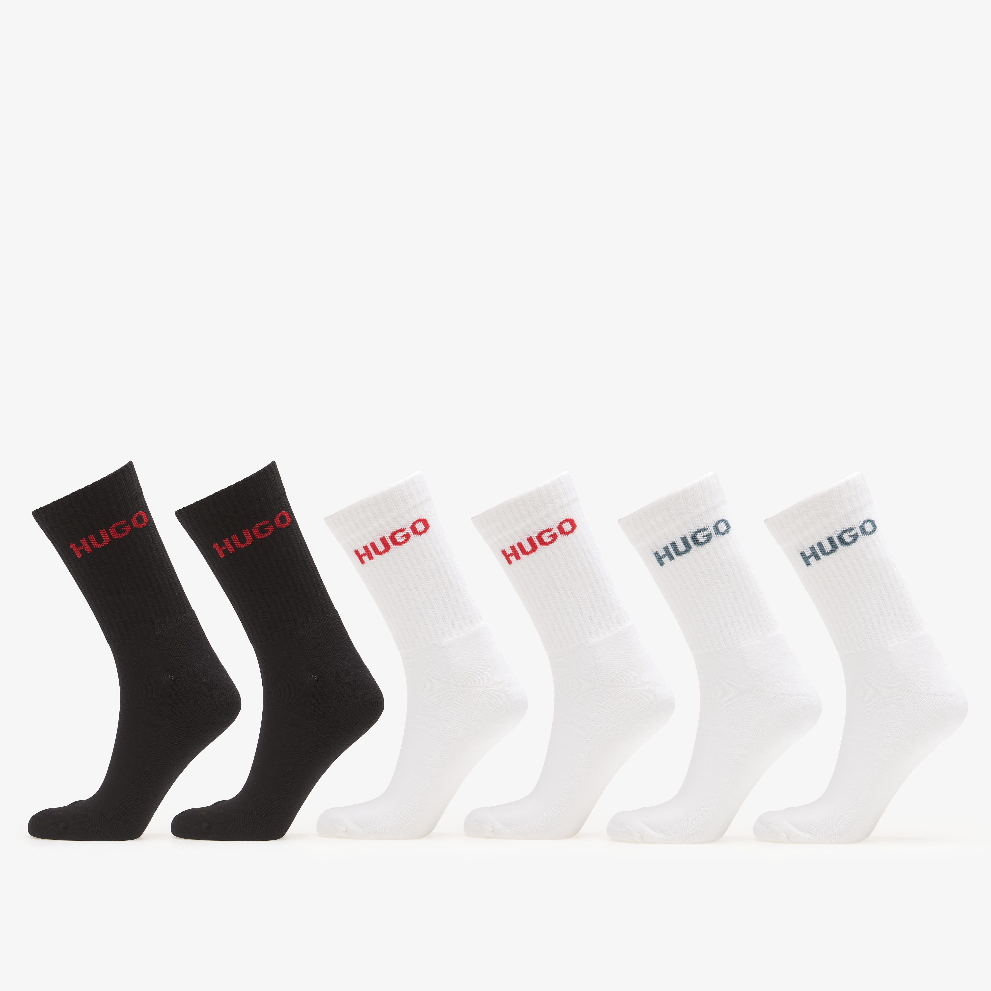 Șosete Hugo Boss 6-Pack QS Rib Logo Socks ? 39-42