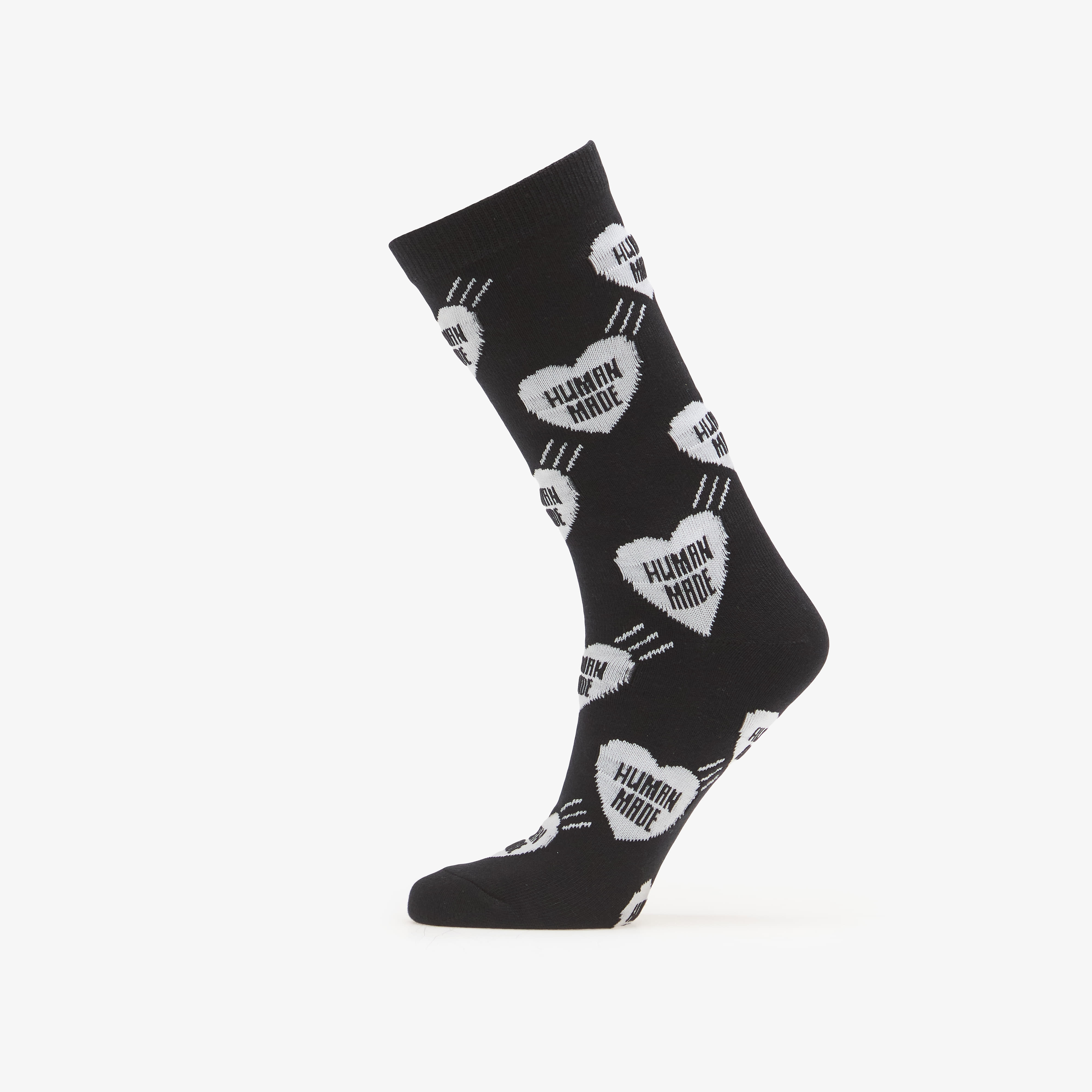Sokker Human Made Heart Socks Black L