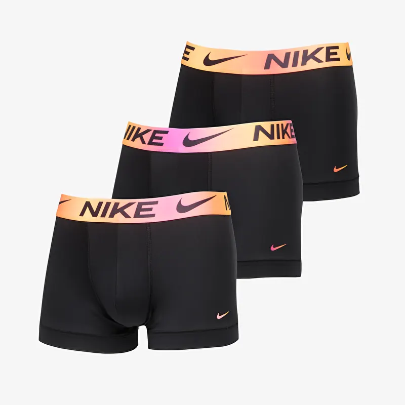 Bokseršorti Nike Trunk 3-Pack Black
