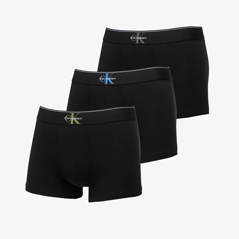 Труси-боксери Calvin Klein Trunk 3-Pack Black
