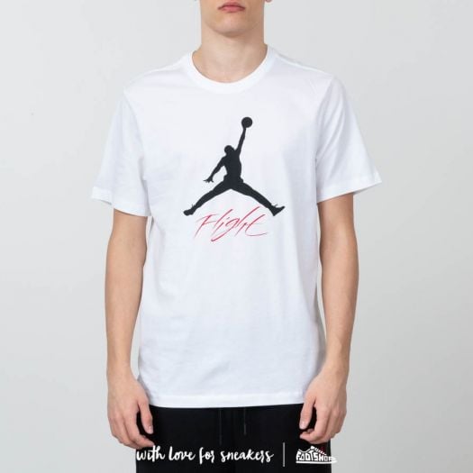 Jordan Air Jumpman Flight Tee White/ Black