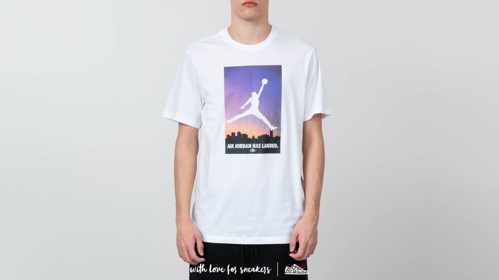 Marškinėliai ir marškinėliai Jordan Air 23 Tee White
