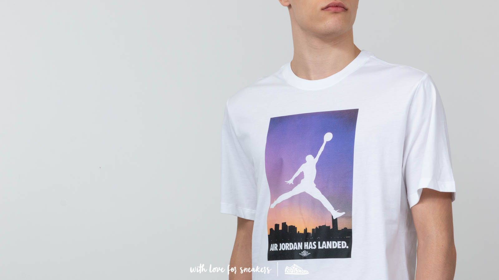 Marškinėliai ir marškinėliai Jordan Air 23 Tee White