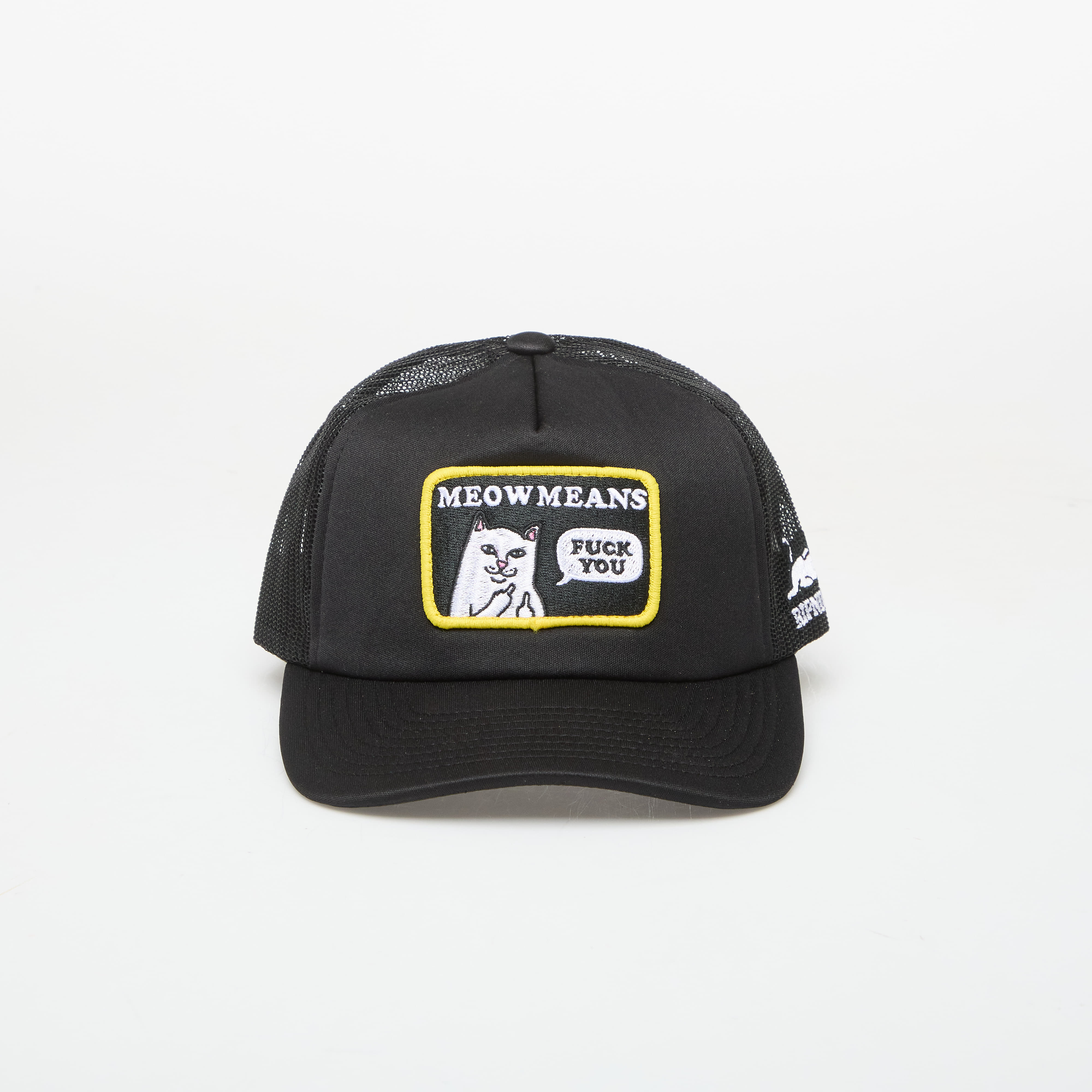 Capac RIPNDIP Meow Meow Trucker Hat Black Universal