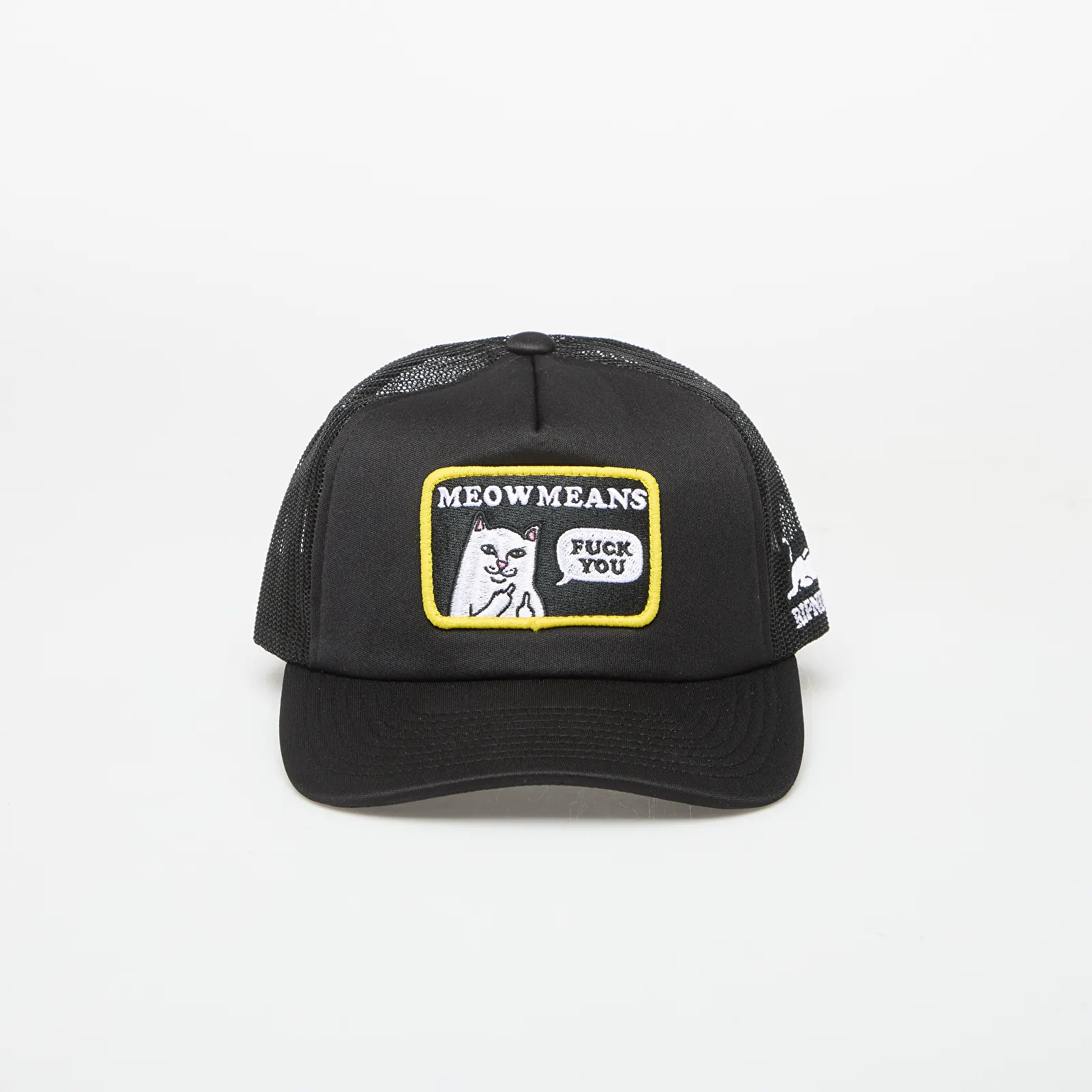 Gorras RIPNDIP Meow Meow Trucker Hat Black