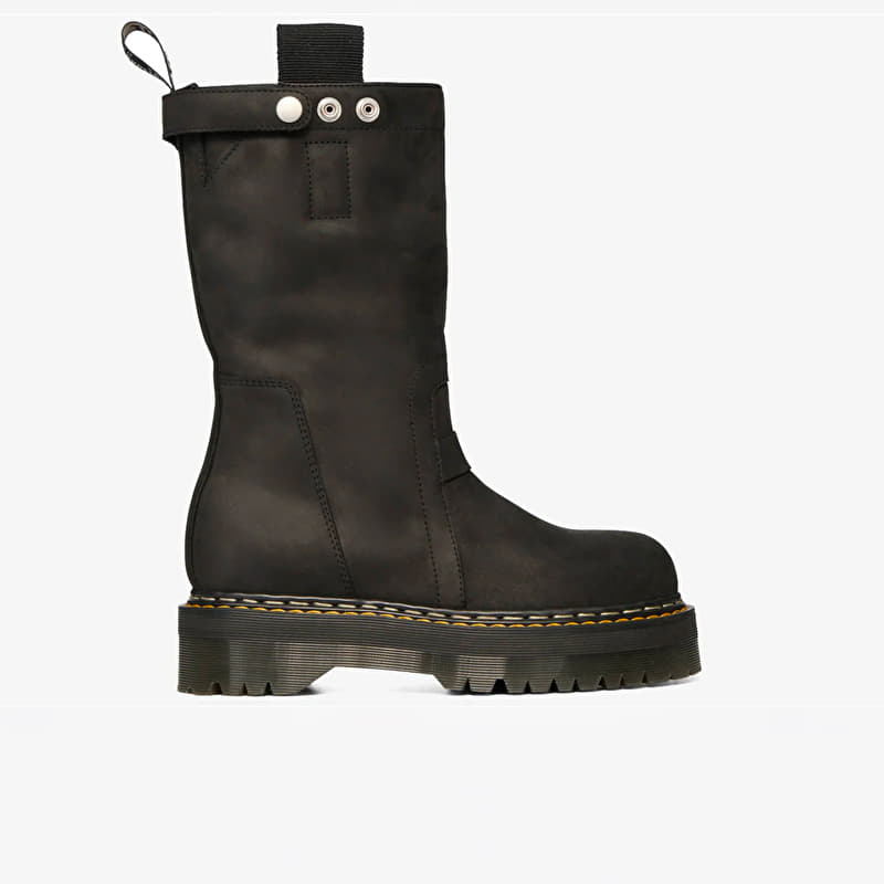 Rick Owens DRKSHDW x Dr. Martens Quad Sole Pull On Boot Black