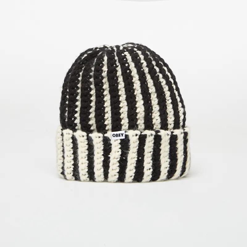 Bonnet Obey Scout Chunky Beanie Black Multi