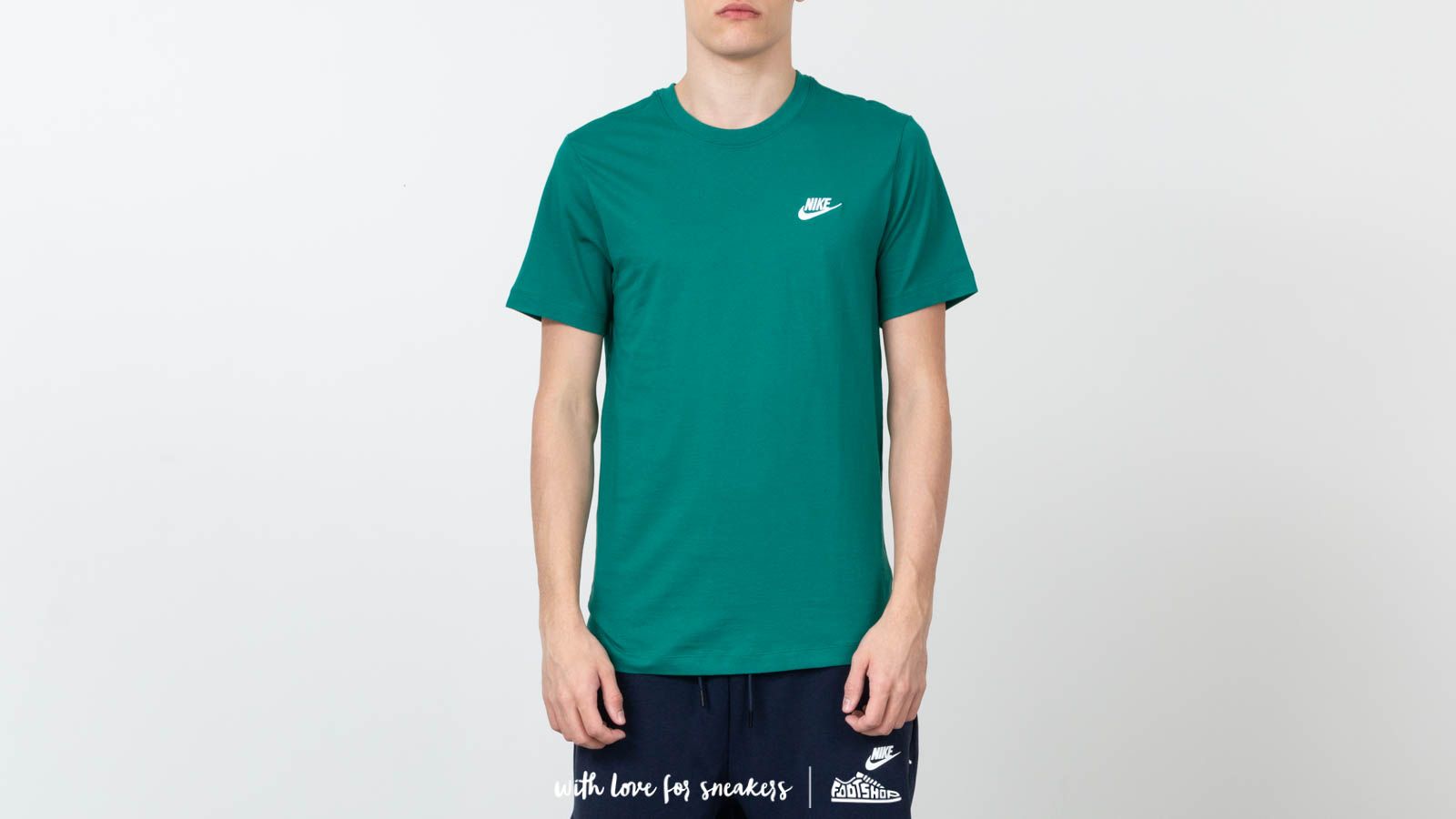 Camisetas Nike Spring Club Tee Mystic Green