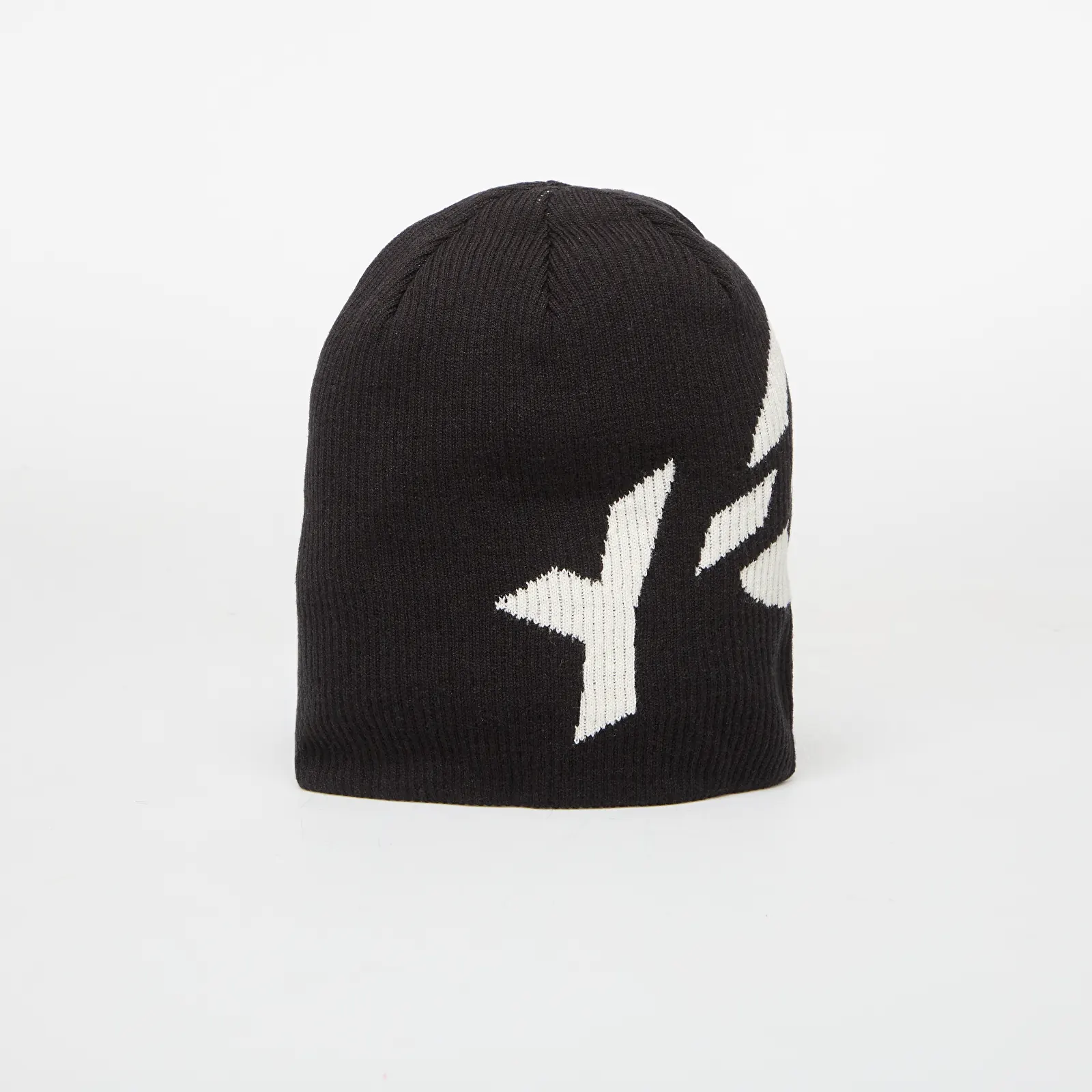 Czapki Y-3 Graphic Logo Beanie Black/ Cream White