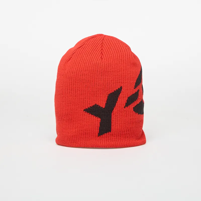 Y-3 Graphic Logo Beanie Red/ Black