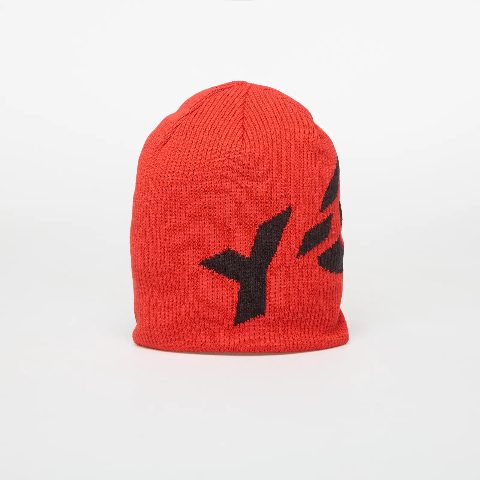 Hats Y-3 Graphic Logo Beanie Red/ Black