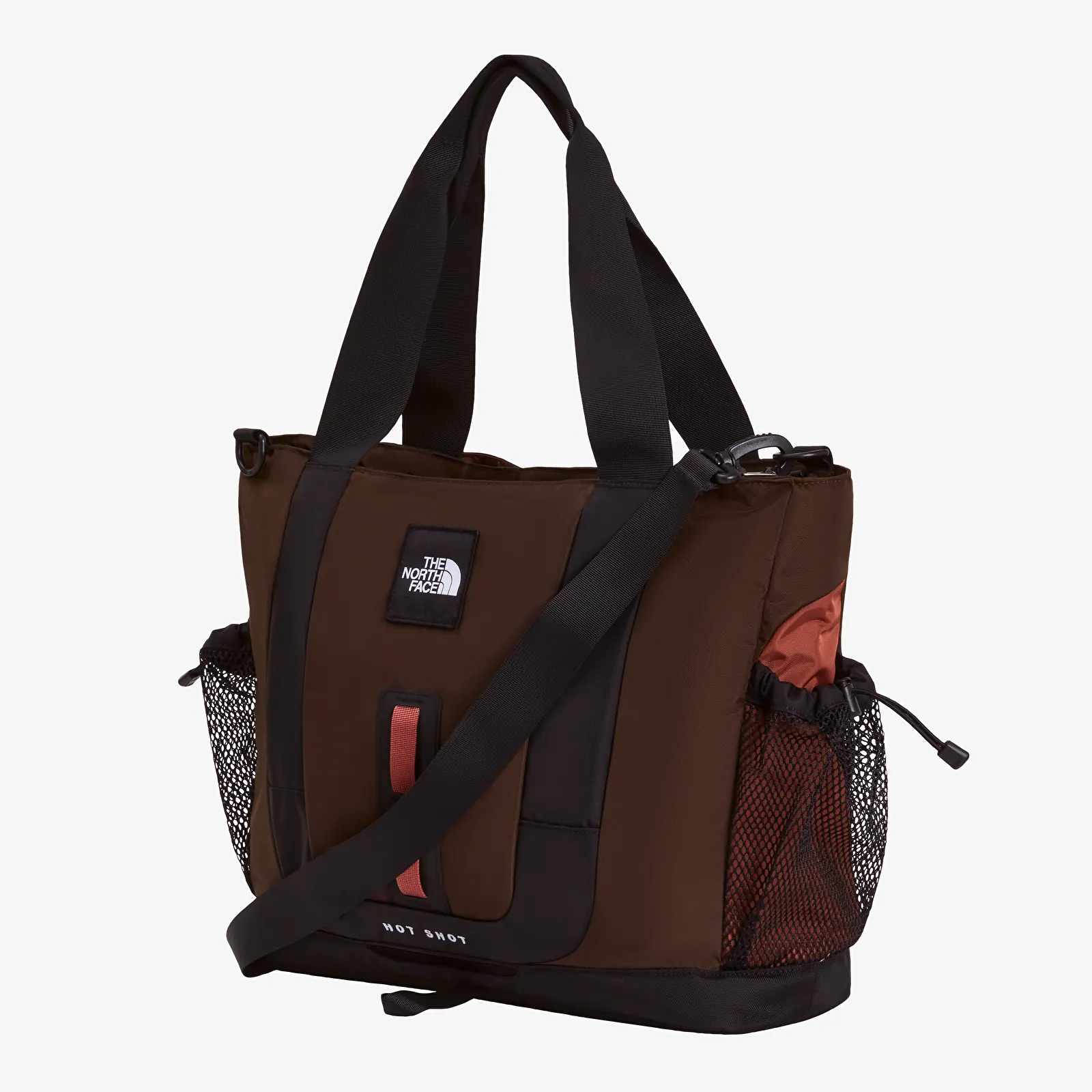 Sacs à bandoulière pour hommes The North Face Hot Shot Tote Dark Chestnut/ Cumulus Cloud