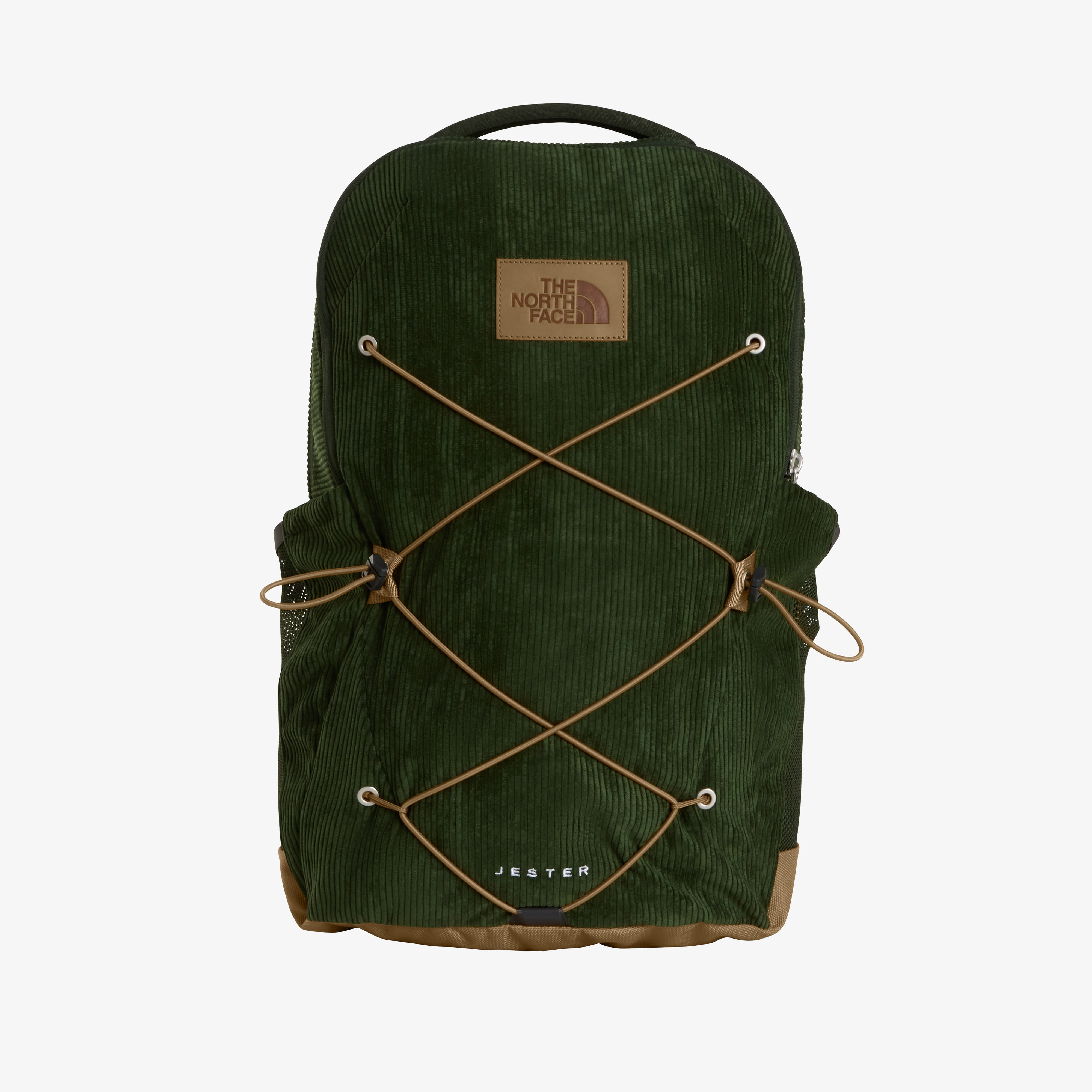 Раница The North Face Jester Pro Bottle Green/ Leather Brown Universal