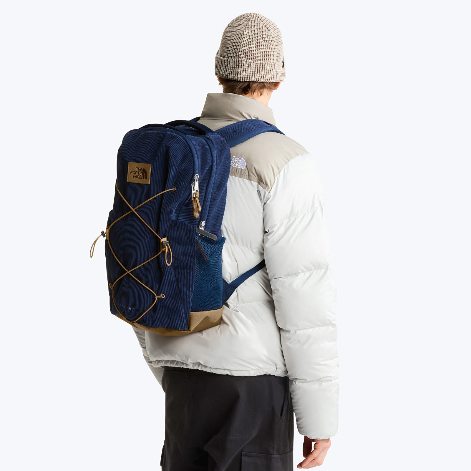 Ryggsäckar för män The North Face Jester Pro Summit Navy/ Leather Brown