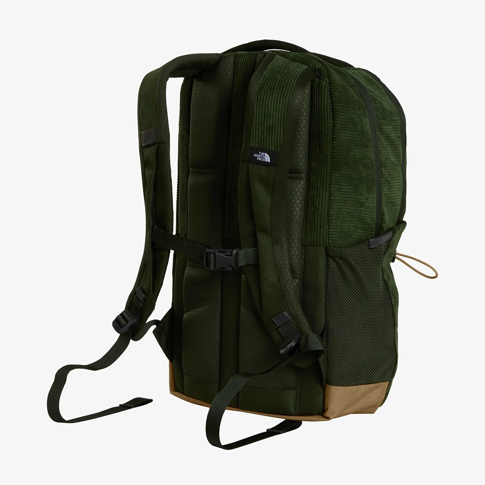 Men's backpacks The North Face Jester Pro Bottle Green/ Leather Brown