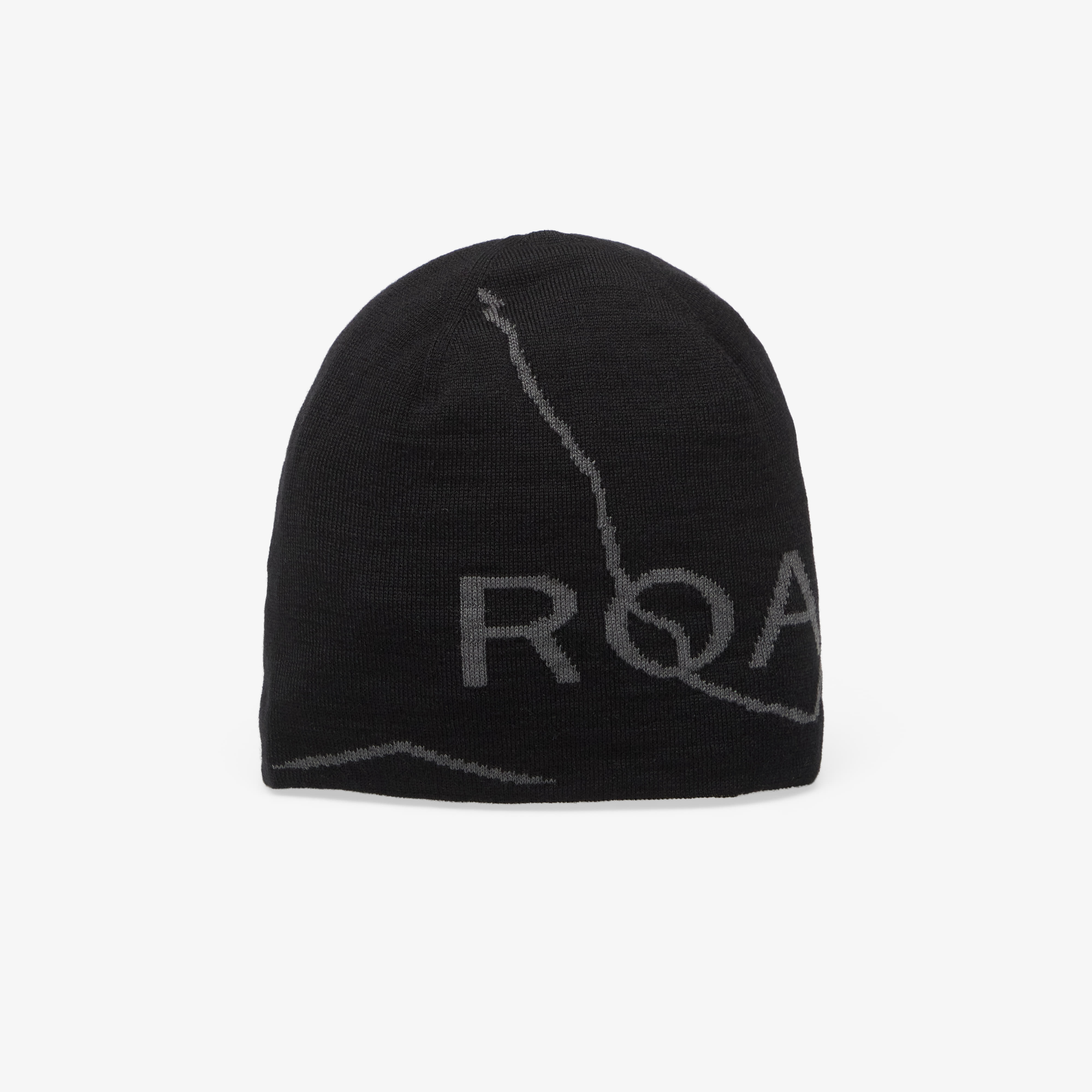 Шапка ROA Logo Wool Beanie Deep Black Universal