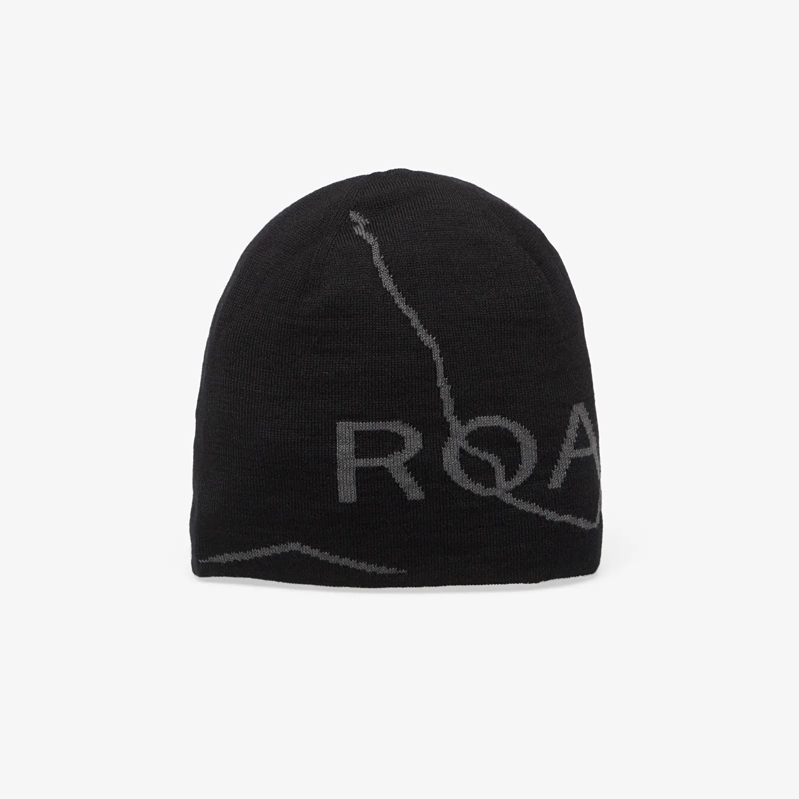 Hattar ROA Logo Wool Beanie Deep Black