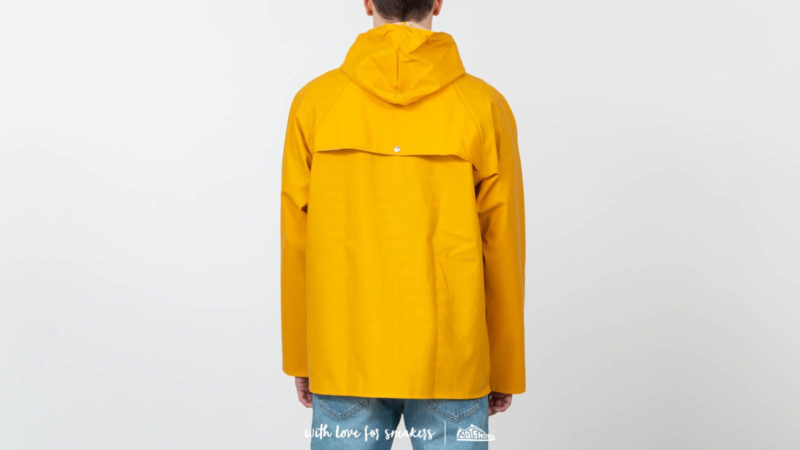 Raincoats Norse Projects Anker Rain Mustard Yellow Footshop