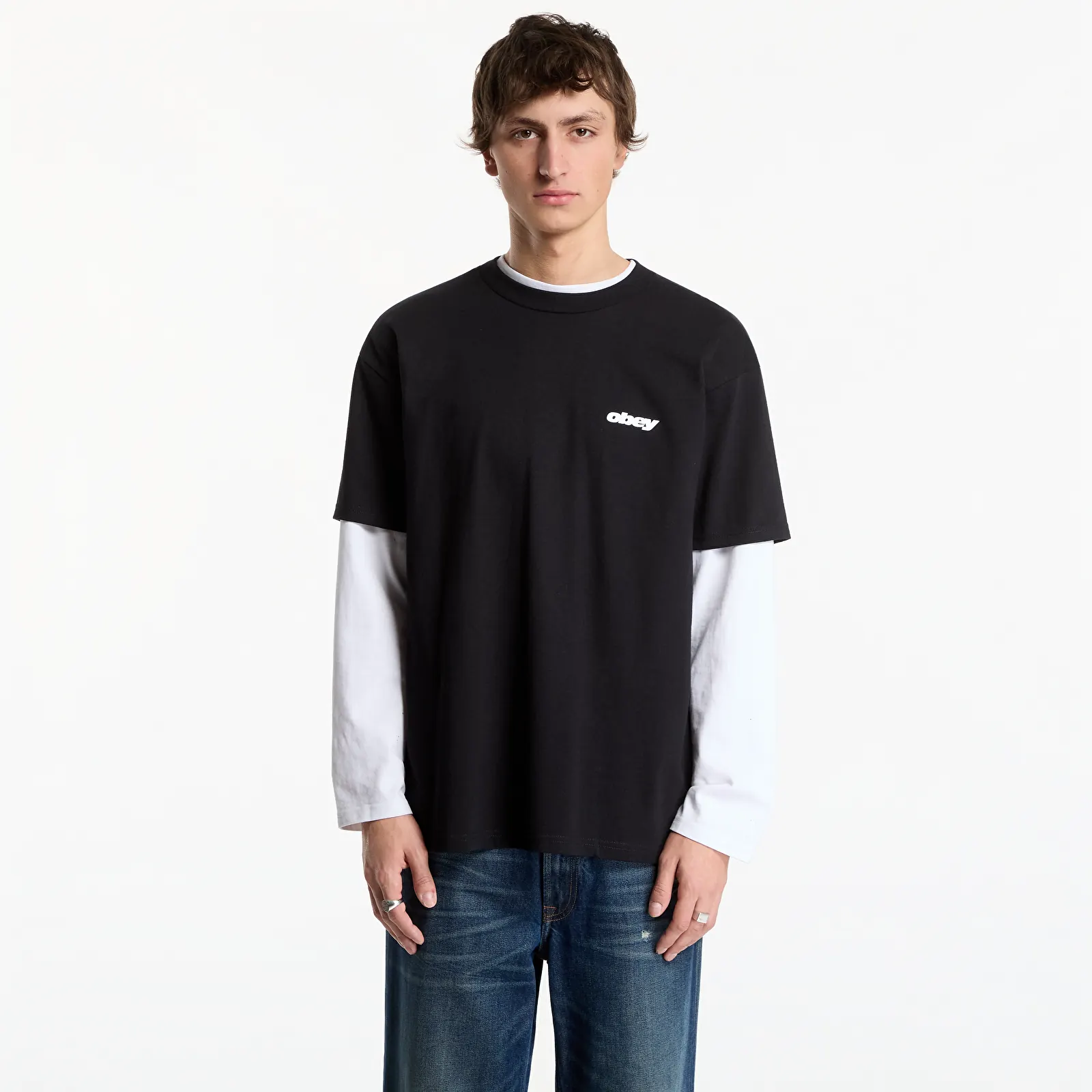 T-shirts Obey VHS Black