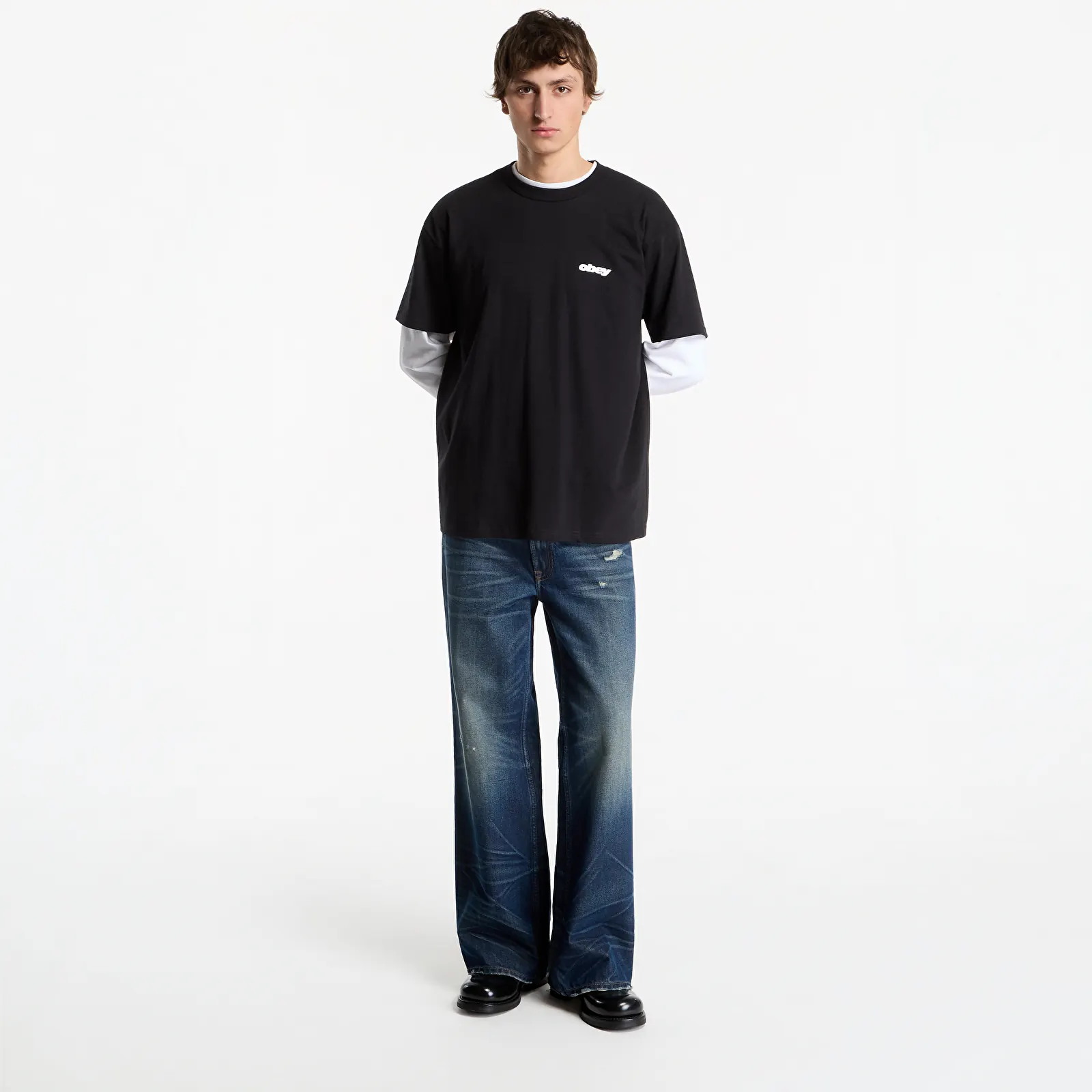 T-shirts Obey VHS Black