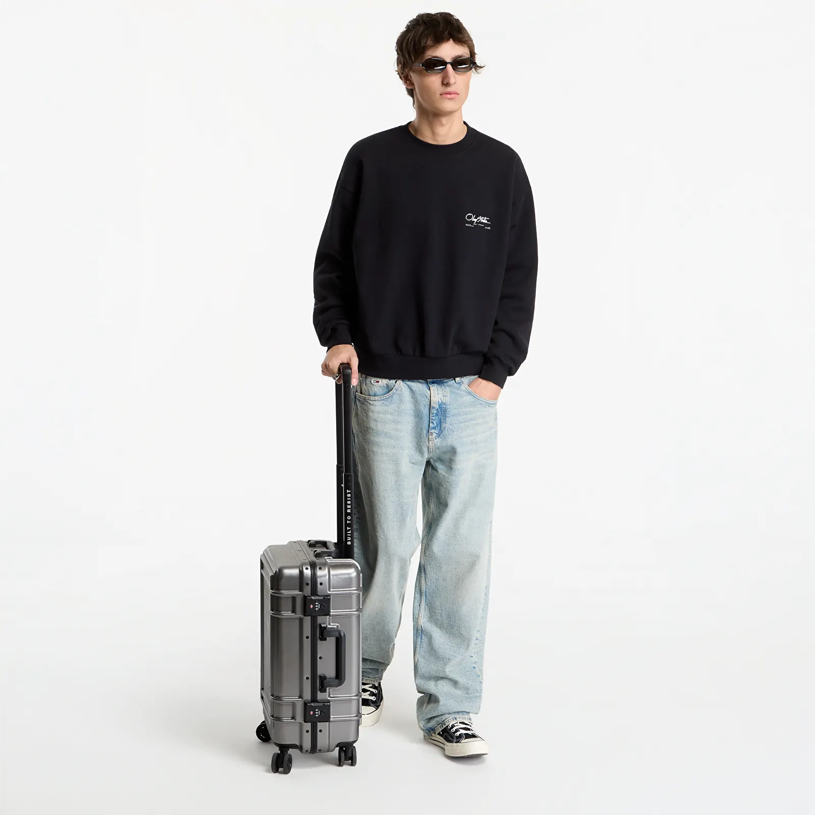 Φούτερ Obey Autograph Crew Black