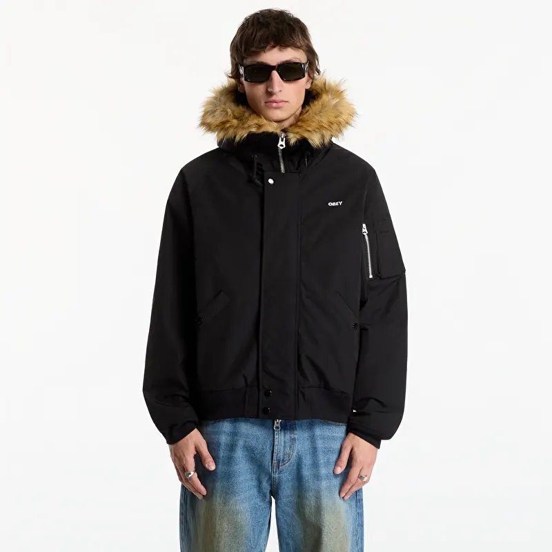 Dzseki Obey N-2B Short Parka Black