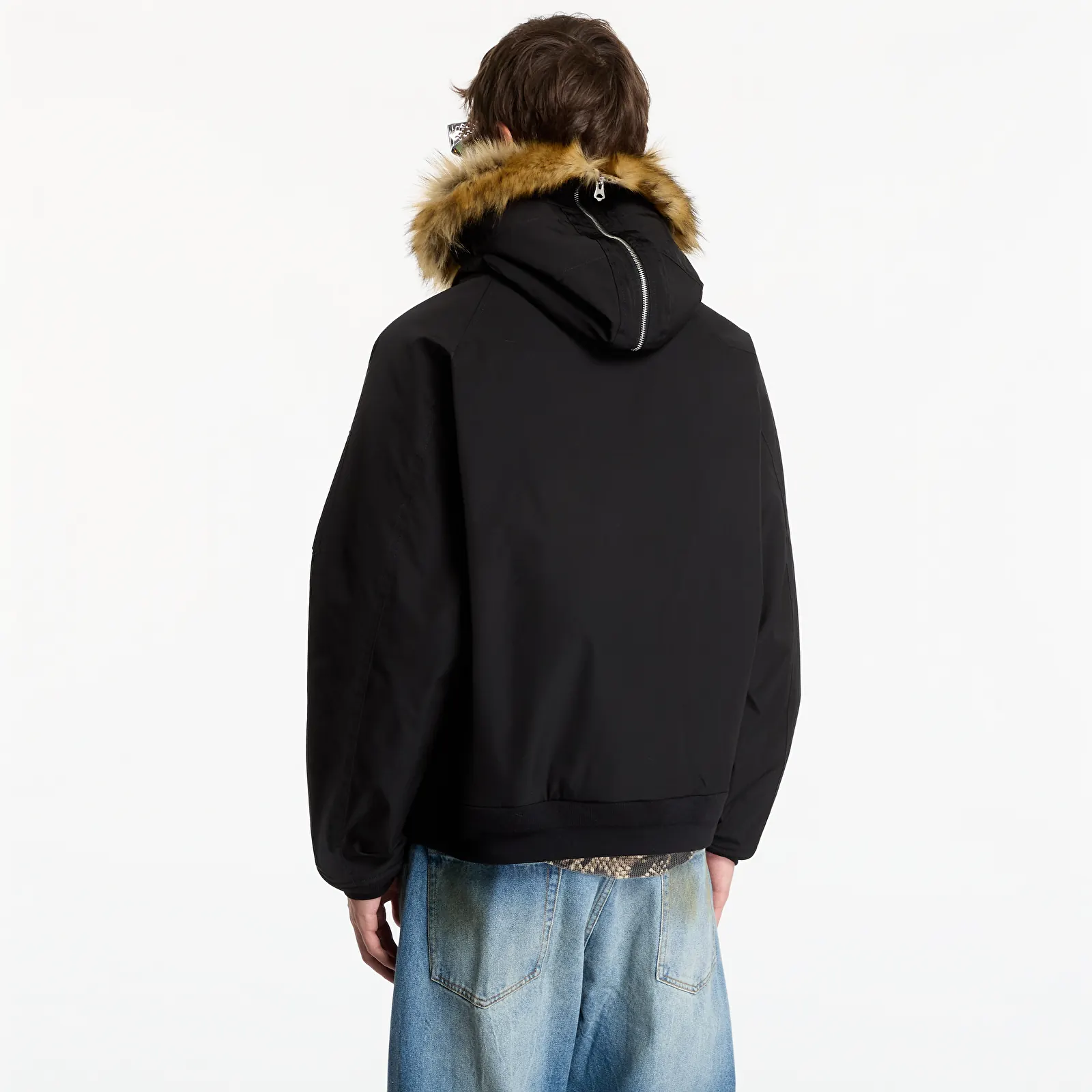 Jakker til mænd Obey N-2B Short Parka Black