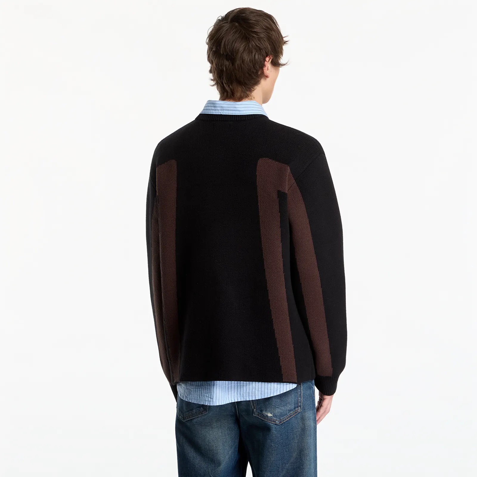 Sweaters Obey Brann Sweater Digital Black Multi