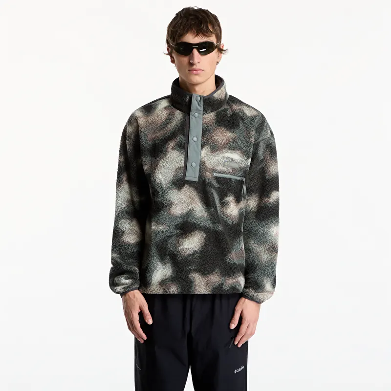 Sweatshirt Columbia Helvetia™ II Printed Half Snap Fleece Sedona Sage Dyeflow