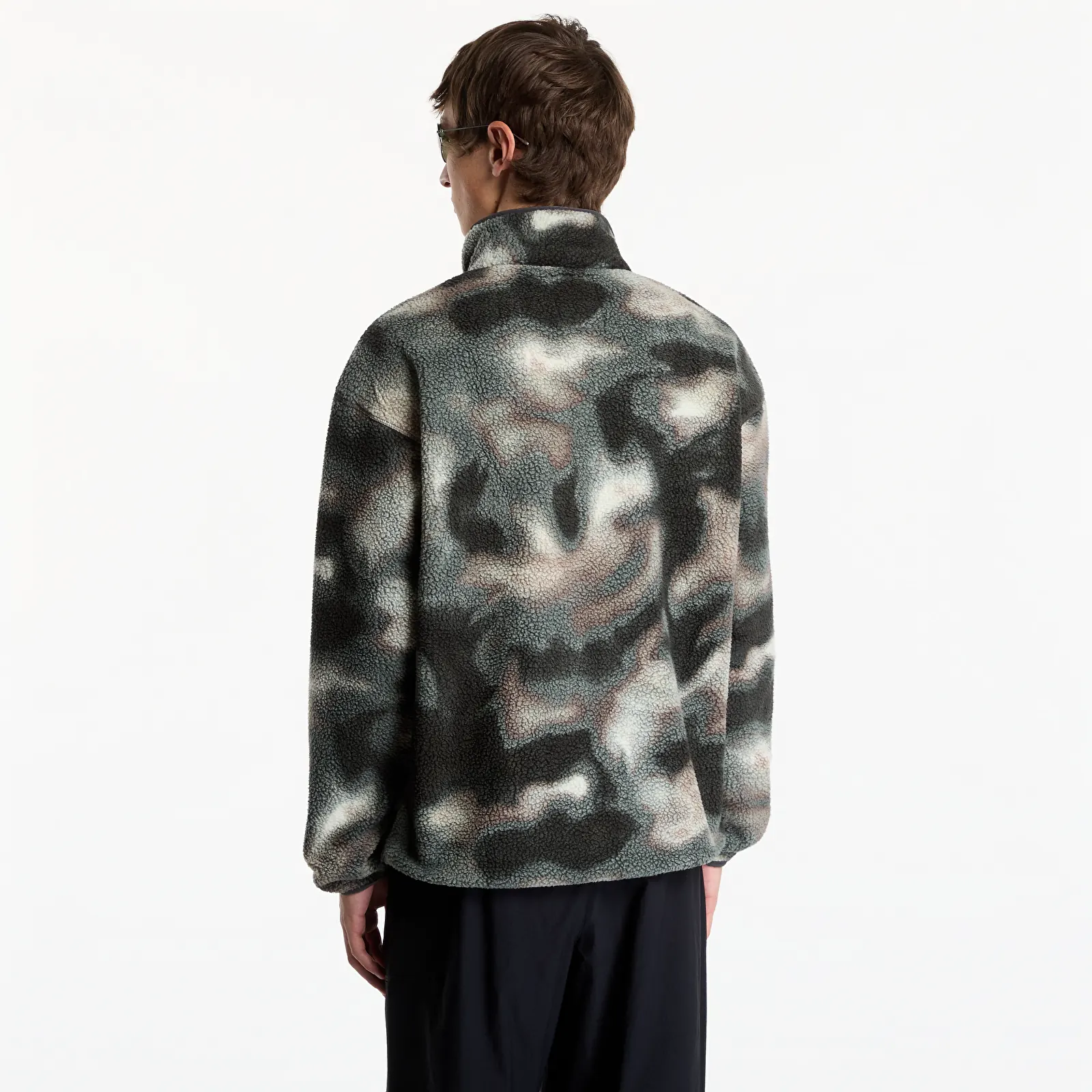 Mikiny Columbia Helvetia™ II Printed Half Snap Fleece Sedona Sage Dyeflow