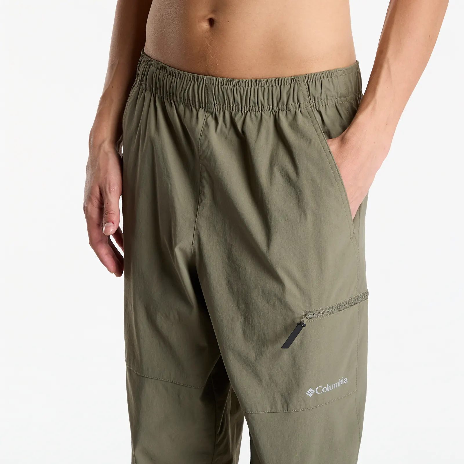 Broek Columbia Woven Cargo Jogger Stone Green