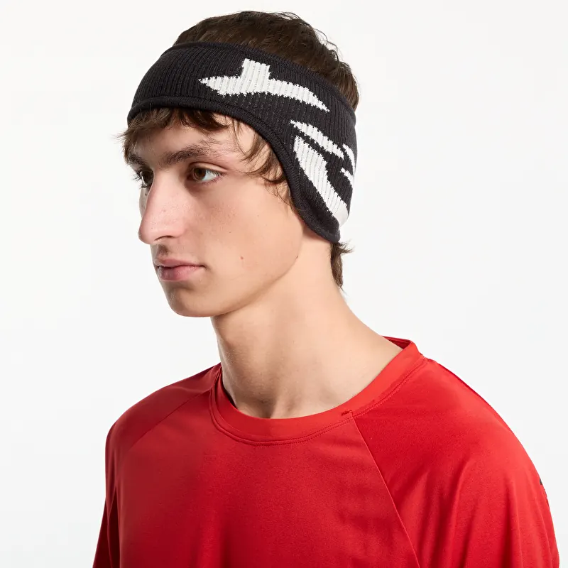 Y-3 Graphic Logo Headband Black/ Cream White