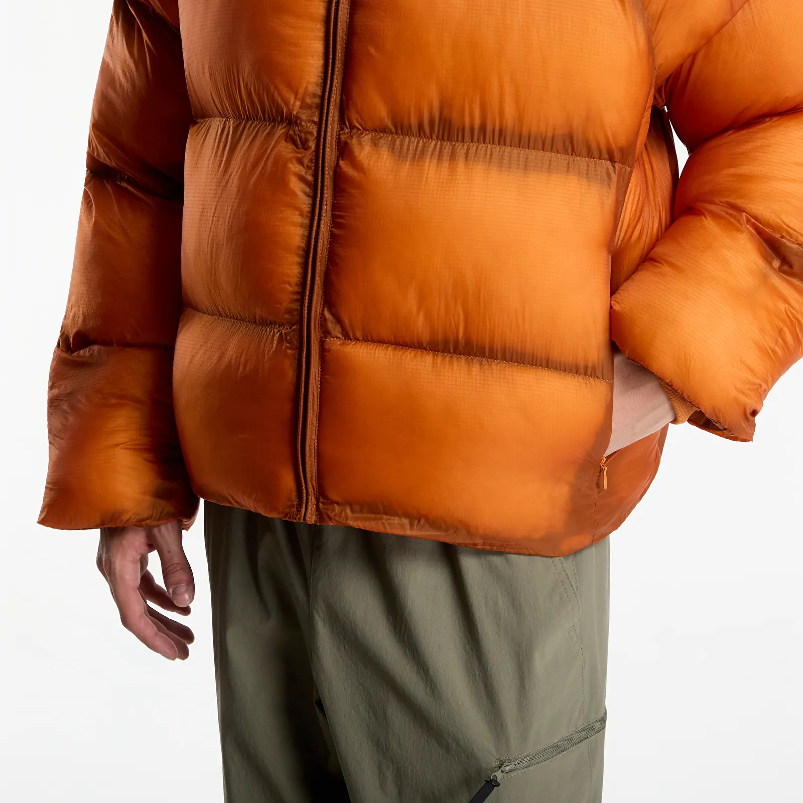 Jackets Daily Paper Raglan Sleeve Dias Puffer Jacket Hawaiian Sunset