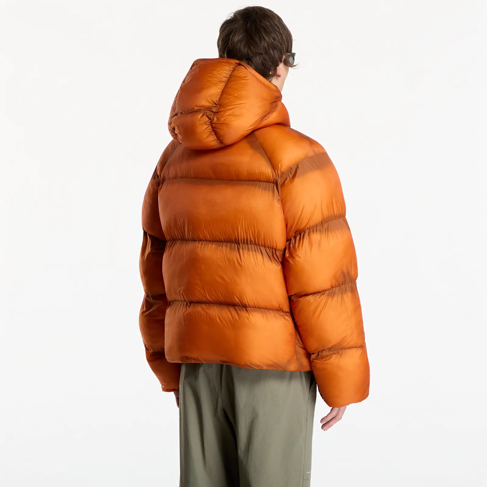 Jackets Daily Paper Raglan Sleeve Dias Puffer Jacket Hawaiian Sunset