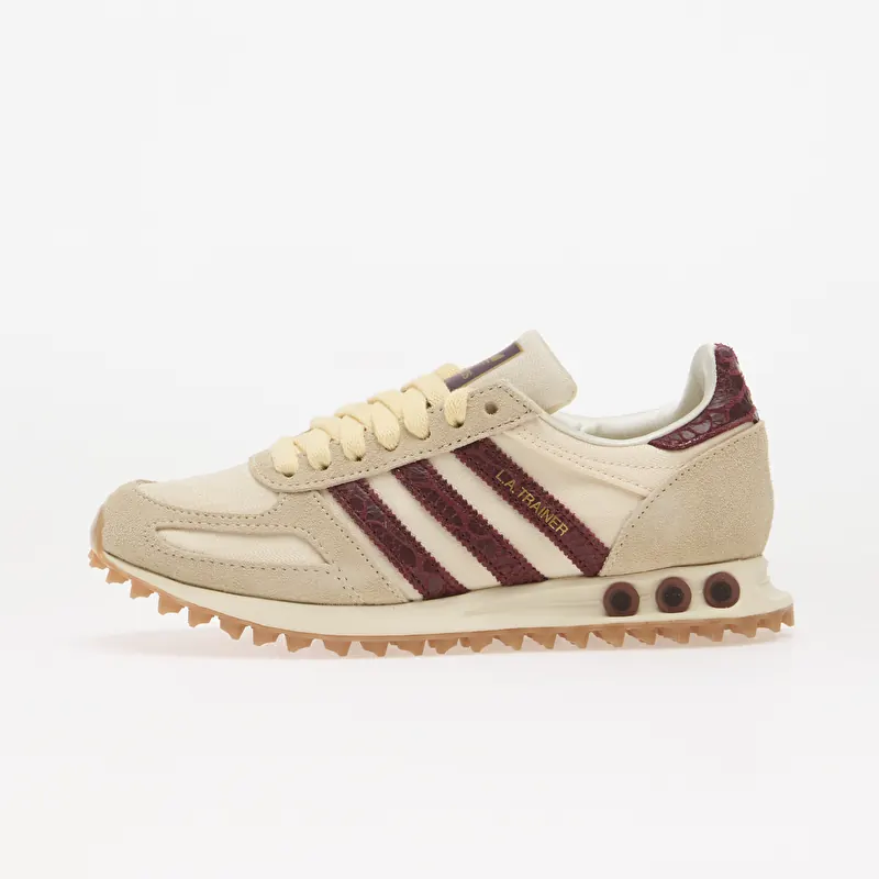 adidas LA Trainer OG Warm Vanilla/ Shadow Red/ Gold Metallic
