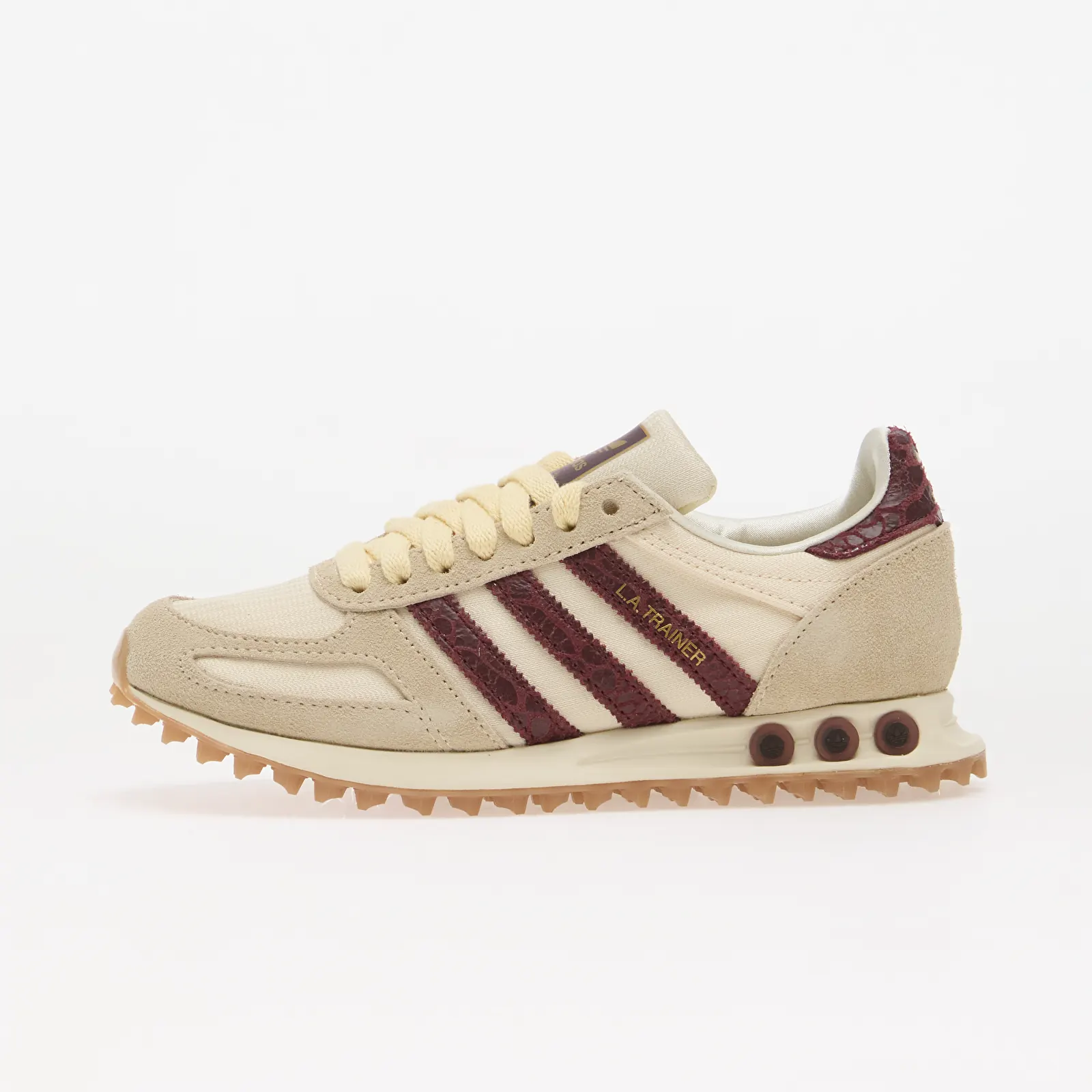Ženske tenisice adidas LA Trainer OG Warm Vanilla/ Shadow Red/ Gold Metallic