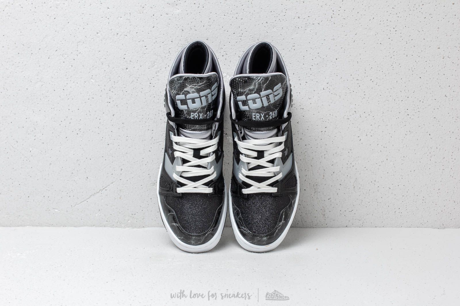 Vīriešu apavi Converse x Don C ERX 260 Mid Black/ Wolf Grey/ Vintage White