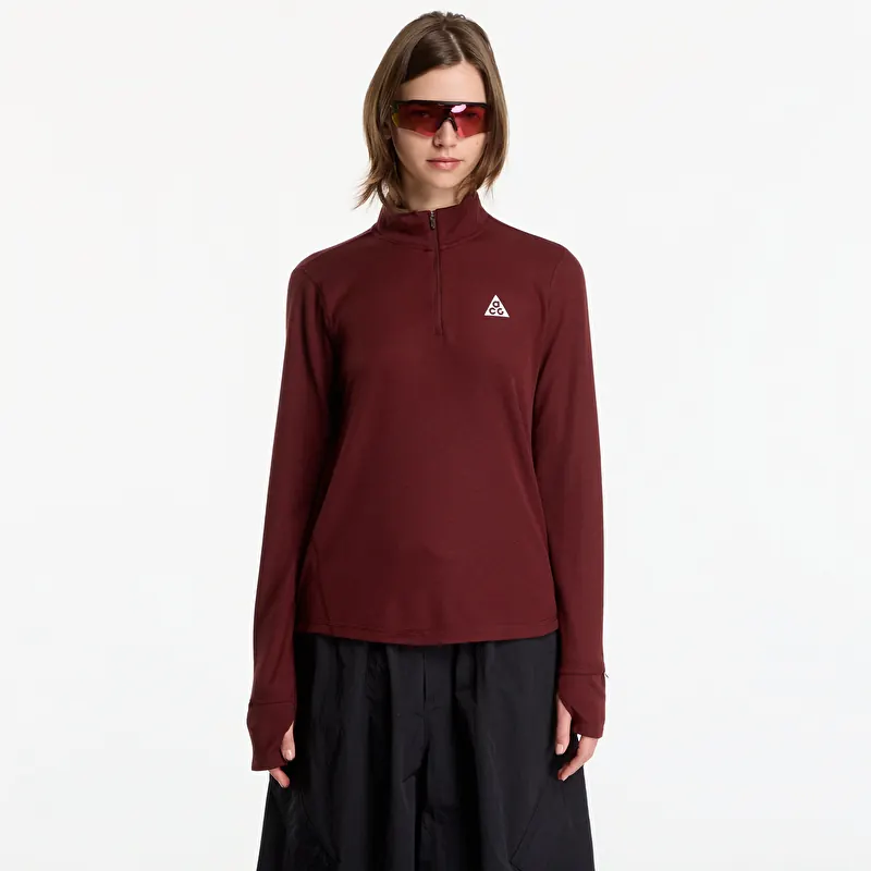 Sweatshirt Nike ACG Dri-FIT 1/2-Zip Trail Running Top Mystic Dates/ Mystic Dates/ Summit White