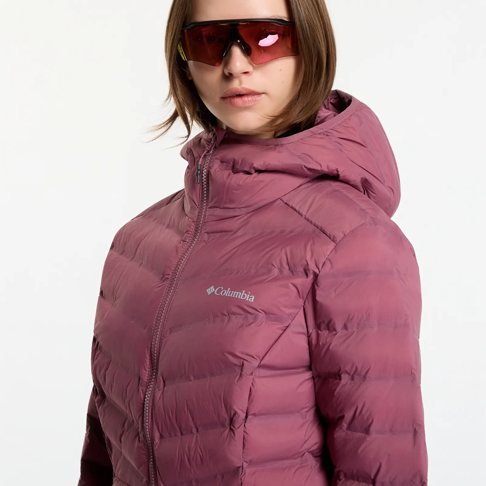 Péřovky Columbia Terwilliger Trail™ Heat Seal Jacket Antique Mauve