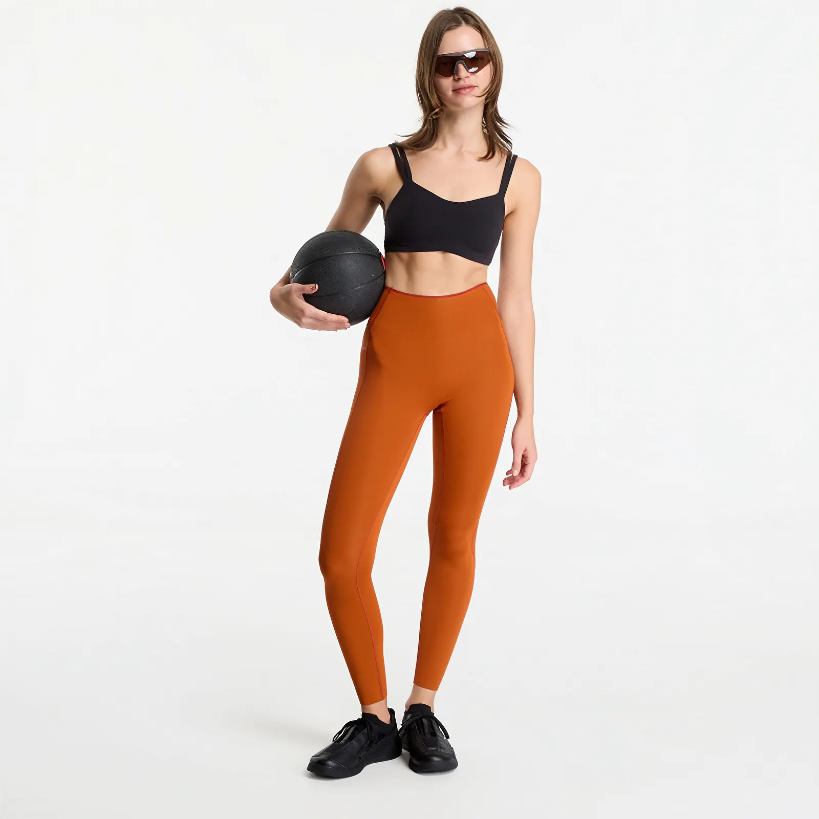 Leggings  adidas x entire studios Optime Training 7/8 Leggings Fox Red